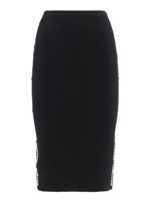 Pinko: gonne al ginocchio  e longuette - Longuette Russo in maglia di viscosa