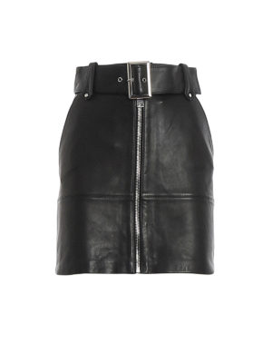 Pinko: Faldas de cuero - Falda De Cuero - Torta 1