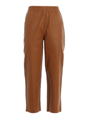 Pinko: Pantalones de cuero - Pantalones De Cuero - Toast
