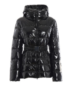 Pinko: Lange Daunenmäntel - Daunenmantel - Schwarz