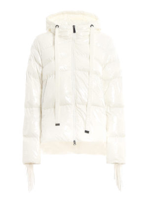 Pinko: padded jackets - Campari white padded jacket