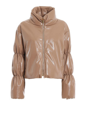 Pinko: Kurze Daunenjacken - Daunenjacke - Beige