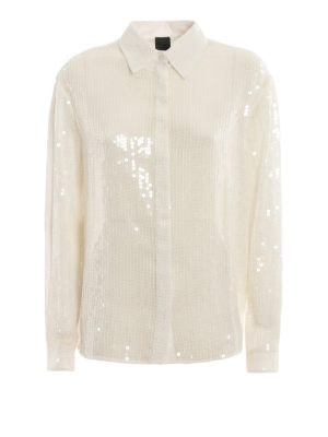 Pinko: camicie - Camicia Alta Marea con paillettes