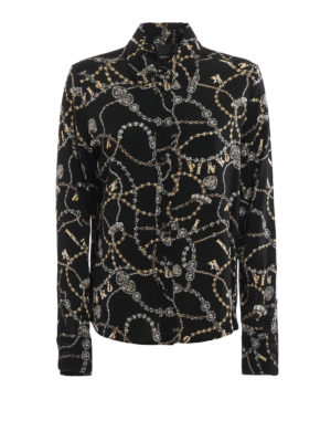 Pinko: camicie - Caccia Andante con stampa gioielli