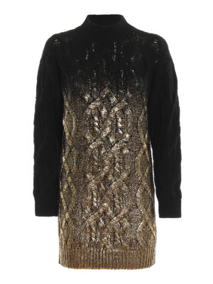 Pinko: abiti corti - Abito Estone in maglia di lana