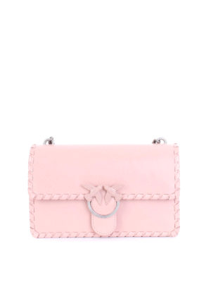 Pinko: Schultertaschen - Schultertasche - Rosa