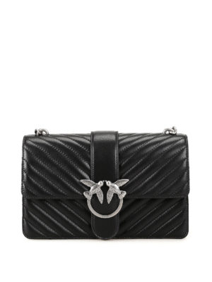 Pinko: borse a spalla - Borsa Love Mix trapuntata