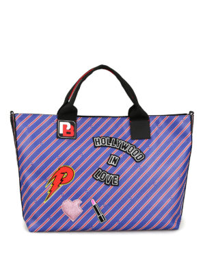 Pinko: shopper - Shopper Kiss Me stampata