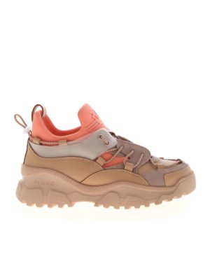Pinko: trainers - Cumino sneakers in shades of pink