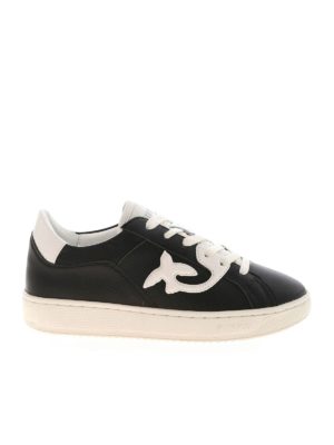 Pinko: trainers - Liquirizia sneakers in black and white