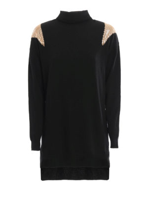 Pinko: maglia a collo alto e polo - Maglia Armeno con maglia metallica