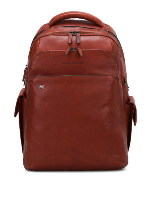 PIQUADRO: zaini - Zaino con placca USB e micro-USB