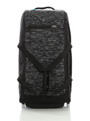 PIQUADRO: Borse da viaggio - Borsone nero Coleos Active con ruote