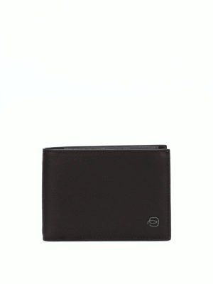 PIQUADRO: portafogli - Portafoglio marrone con antifrode