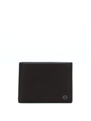 PIQUADRO: portafogli - Portafoglio marrone in pelle