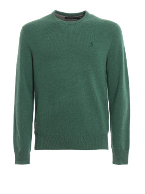POLO RALPH LAUREN: crew necks - Merino wool crew neck sweater