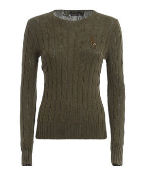 POLO RALPH LAUREN: Suéteres con cuello pico - Suéter Cuello Redondo - Verde