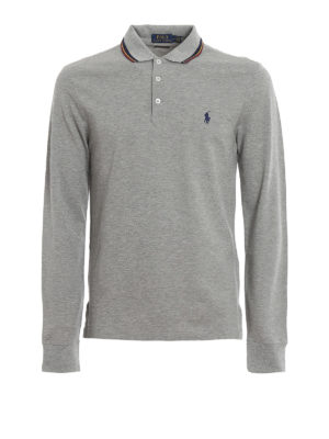 POLO RALPH LAUREN: polo shirts - Contrasting collar trim polo
