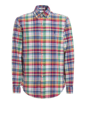 POLO RALPH LAUREN: camicie - Camicia b/d in cotone scozzese multicolor