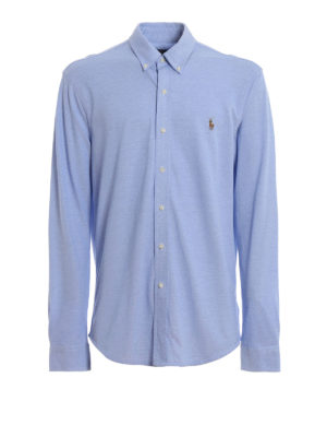 POLO RALPH LAUREN: camicie - Camicia b/d in piqué di cotone