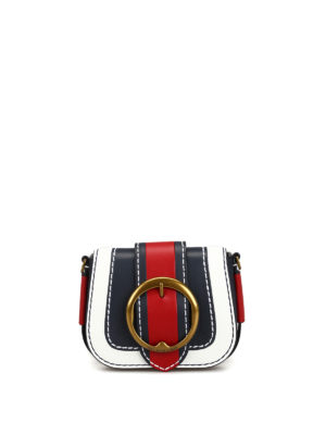 POLO RALPH LAUREN: borse a spalla - Borsa Lennox mini in pelle tricolore