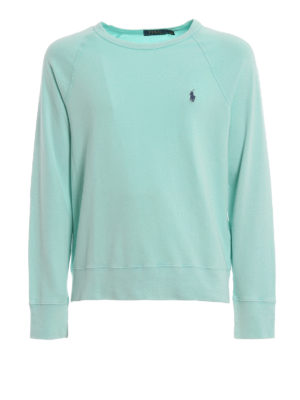 POLO RALPH LAUREN: Felpe e maglie - Felpa in cotone color menta