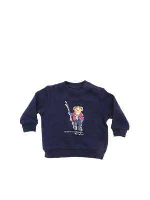 POLO RALPH LAUREN: Sweatshirts & Sweaters - Sky Bear sweatshirt in blue