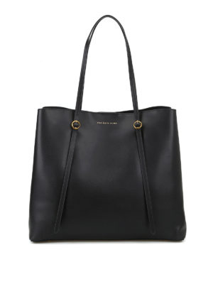POLO RALPH LAUREN: shopper - Shopper Lennox in pelle liscia