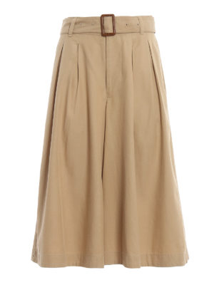 POLO RALPH LAUREN: pantaloni shorts - Gonna pantalone con cintura in vita