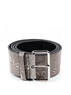 Prada: belts - Lizard belt