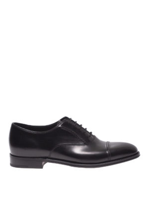 PRADA: classiche - Oxford stringate in pelle lucida