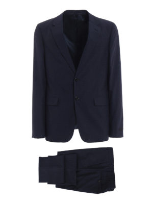 Prada: formal suits - Wool and silk blend classic suit