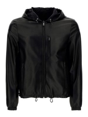 Prada leather jacket for men's | Shop online at iKRIX