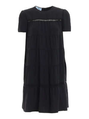 PRADA: Vestidos cortos - Vestido Corto - Negro