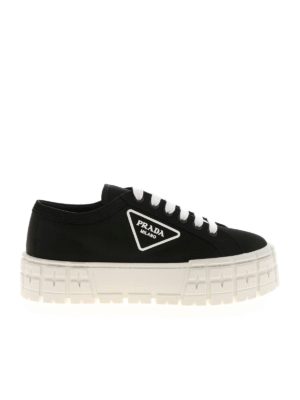 PRADA: trainers - Platform sneakers in black