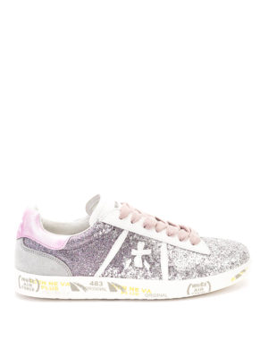 PREMIATA: sneakers - Sneaker Andy in glitter degradé