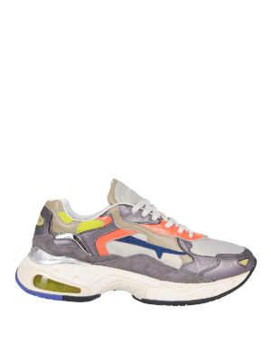 PREMIATA: trainers - Sharky 0024 multicolour sneakers