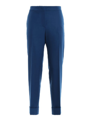 PT 01: casual trousers - Andrea wool blend trousers