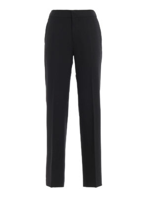 PT 01: casual trousers - Doris wool blend trousers