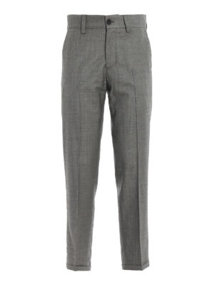PT 01: casual trousers - Gio wool trousers