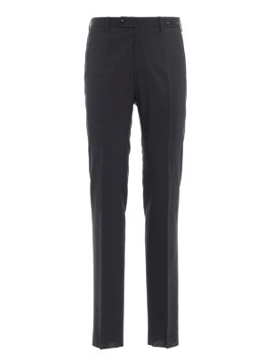 PT 01: pantaloni casual - Pantaloni Maestro in misto lana stretch