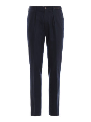 PT 01: pantaloni casual - Pantaloni in lana stretch