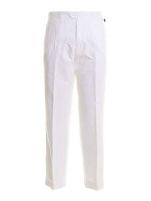 PT 01: casual trousers - The Writer linen canvas blend pants