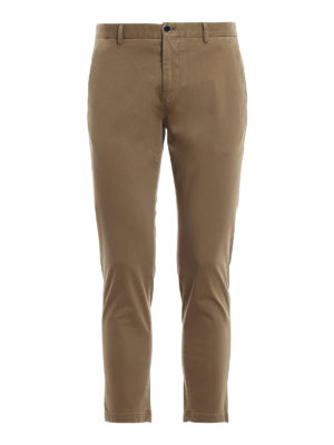 PT05: pantaloni casual - Pantaloni in rasatello di cotone