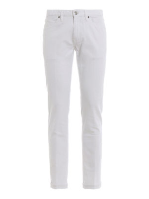 PT05: jeans skinny - Jeans Swing super slim fit in denim bianco