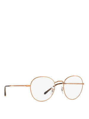 RAY-BAN: Glasses - Gold-tone eyeglasses