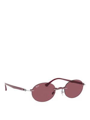 RAY-BAN: Sonnenbrillen - Sonnenbrille - Bordeaux