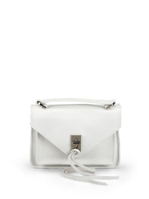 REBECCA MINKOFF: borse a tracolla - Borsa Darren Mini bianca