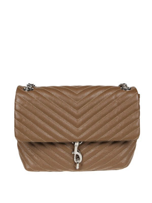 REBECCA MINKOFF: borse a spalla - Borsa Edie in pelle martellata