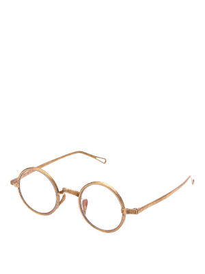 RIGARDS: Glasses - Gold copper eyeglasses